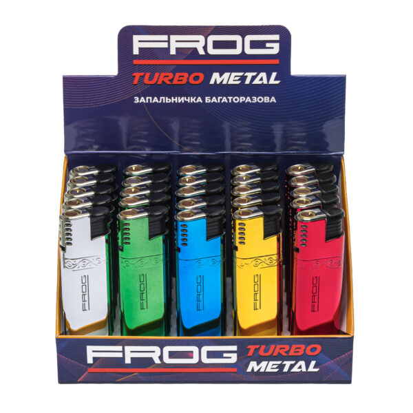 Запальничка TURBO METAL ТМ FROG_5